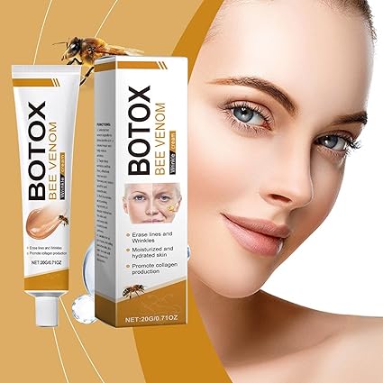 Bee Venom Botox Wrinkle Cream 20g | Anti-Aging Treatment for Mature Skin | UAE