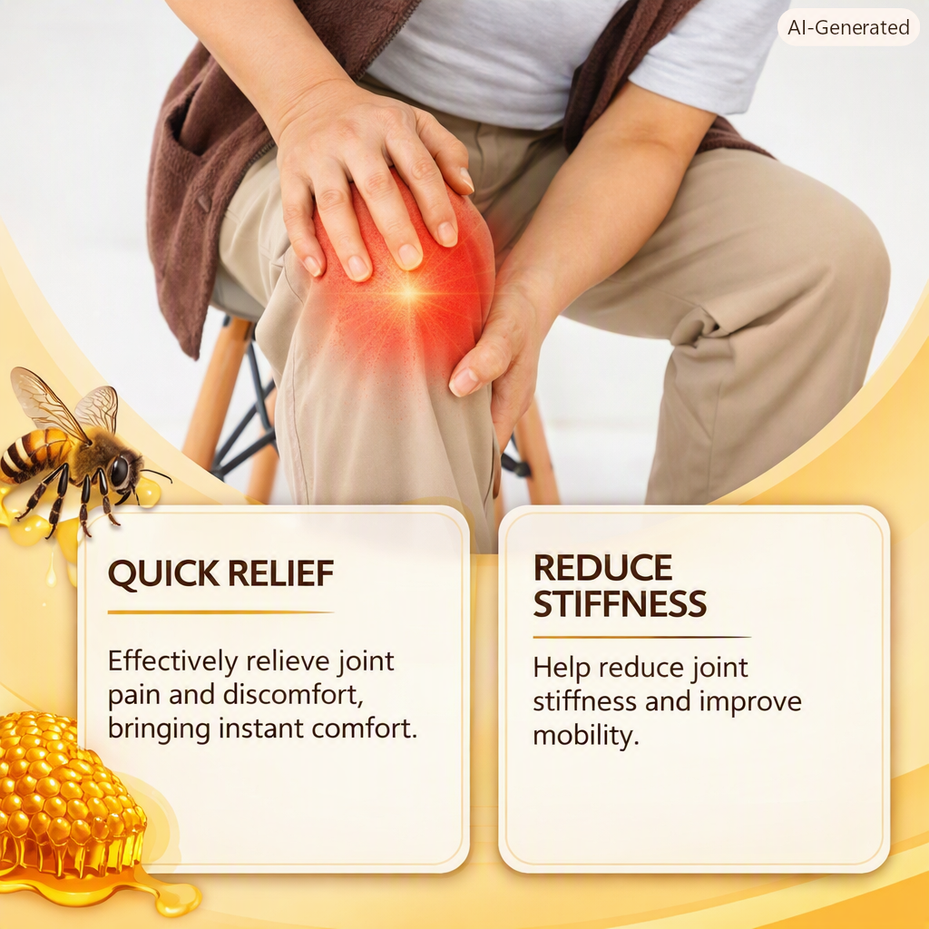 South Moon Bee Venom Pain Relief Soothing Cream 60g | Natural Joint & Arthritis Relief | UAE