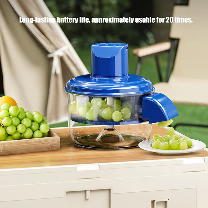 Before and after of produce preparation using fruit and vegetable peeler - unpeeled vegetables transformed to peeled ready-to-cook items